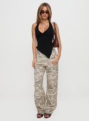 Top Model Jean Zebra