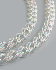 Tara Laser Transparent Acrylic Chain