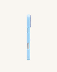 Christmas Tree Bling Phone Case - Light Blue